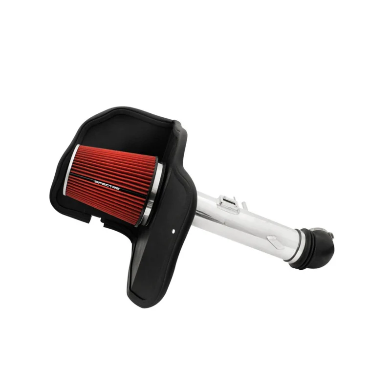 Spectre 05-07 Toyota Sequoia V8-4.7L F/I Air Intake Kit - Polished w/Red Filter - Image 2