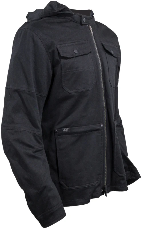 Speed and Strength Dogs Of War 2.0 Textile Jacket Black - Large