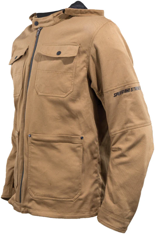 Speed and Strength Dogs Of War 2.0 Textile Jacket Sand - Large - Image 3