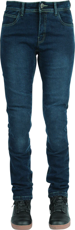 Speed and Strength Fast Times Denim Pant Blue Womens - 8 Regular