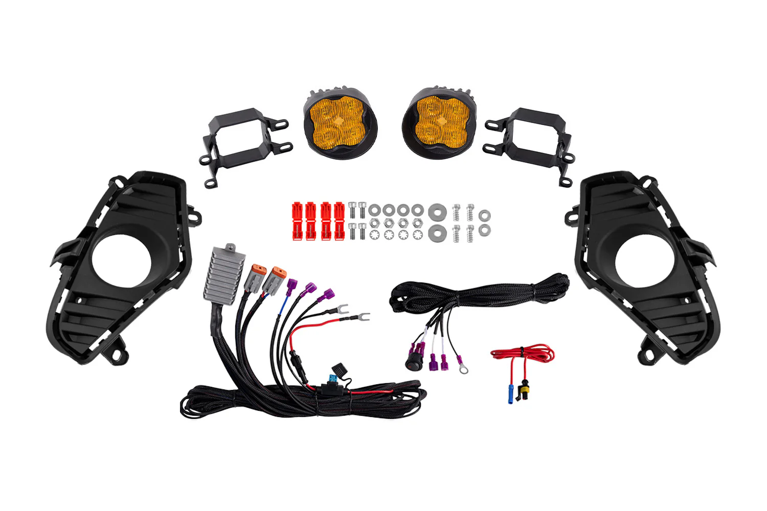 SS3 Add-On Fog Lamp Kit for 2019-2025 Toyota RAV4 Yellow Max