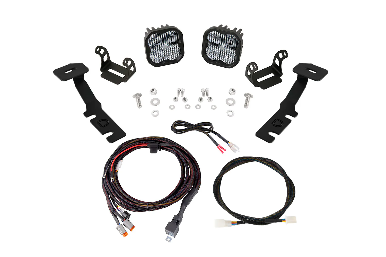 SS3 LED Ditch Light Kit for Toyota RAV4 Sport White Combo - Image 2