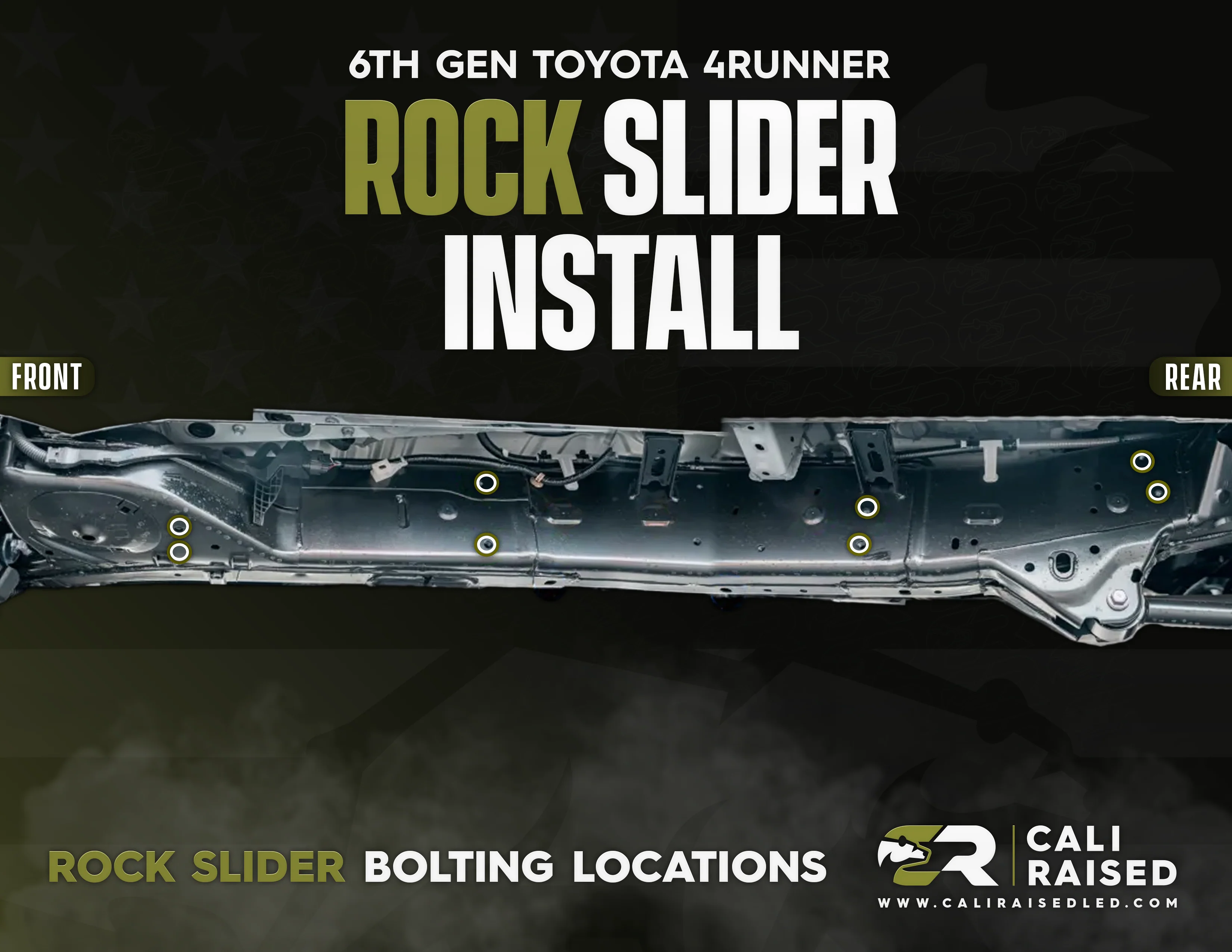 Step Edition Rock Sliders For 2024+ Toyota Land Cruiser - Image 3