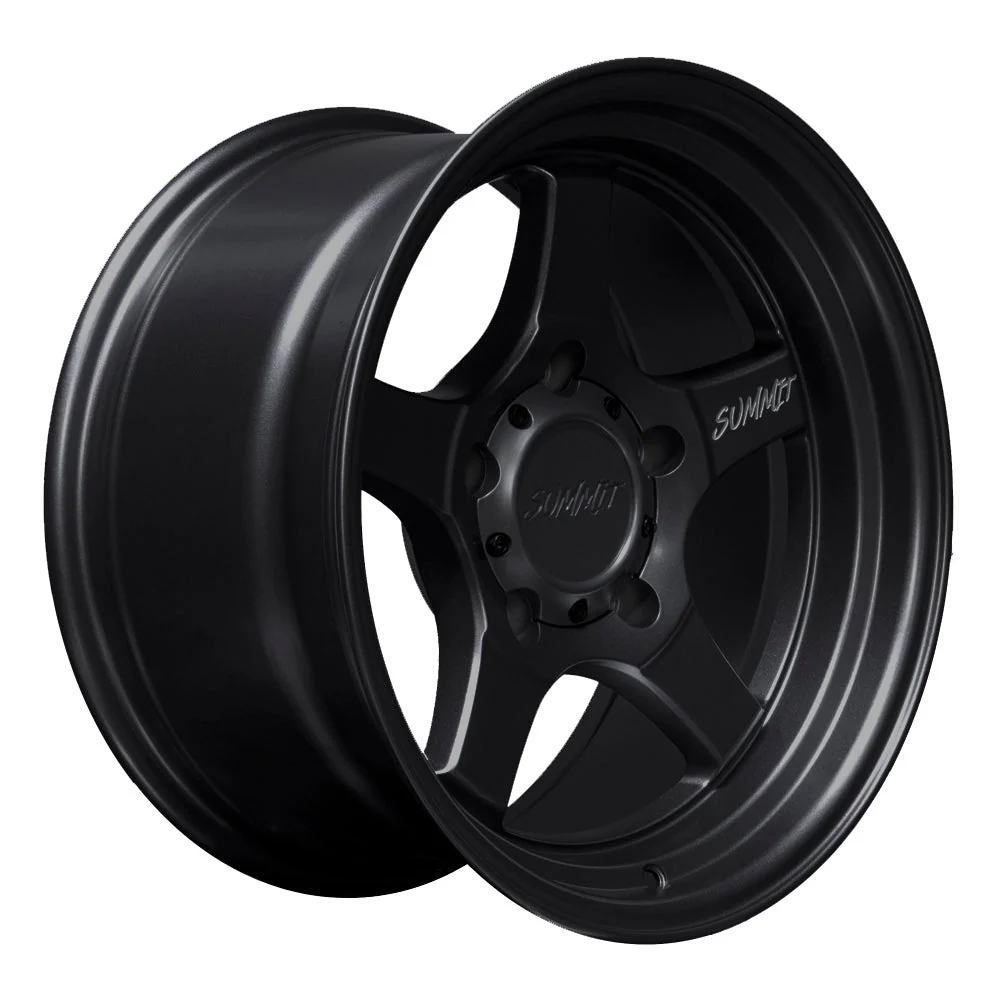 STRYKER / MATTE BLACK / 17x9.0 +0 (5 LUG) - Image 2