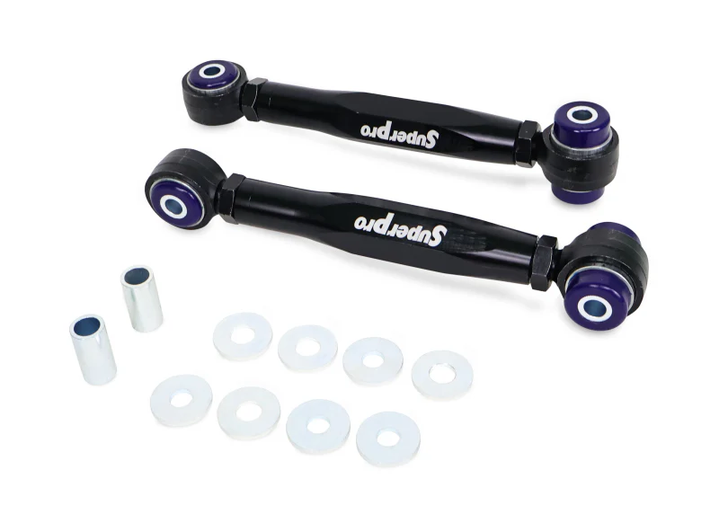 SuperPro 06-25 Volkswagen Golf GTI Lower Rear HD Adjustable Toe Arm Set - Image 2