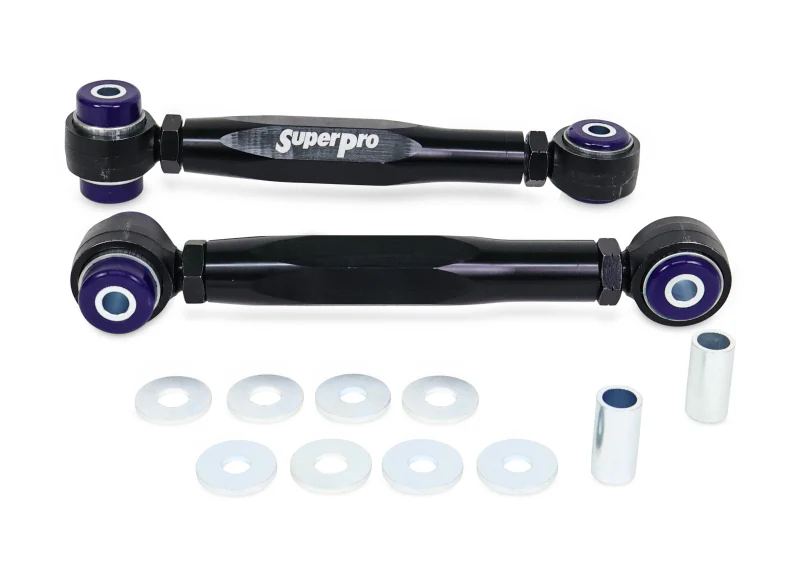 SuperPro 06-25 Volkswagen Golf GTI Lower Rear HD Adjustable Toe Arm Set - Image 3