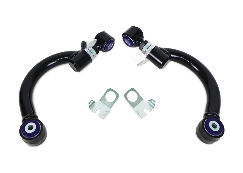 SuperPro 06-25 Volkswagen Golf GTI Upper Rear HD Adjustable Toe Arm Set