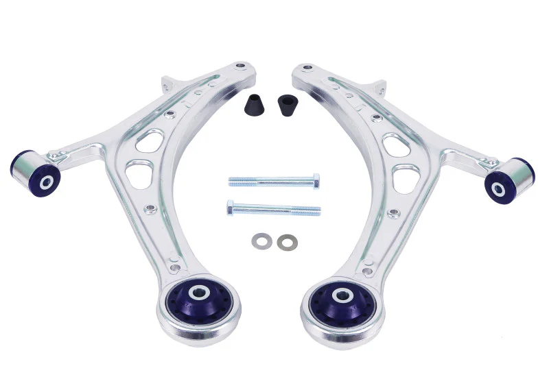 SuperPro 2008 Subaru Impreza WRX STI Front Lower Alloy Control Arm Kit (STD Align) - Image 3