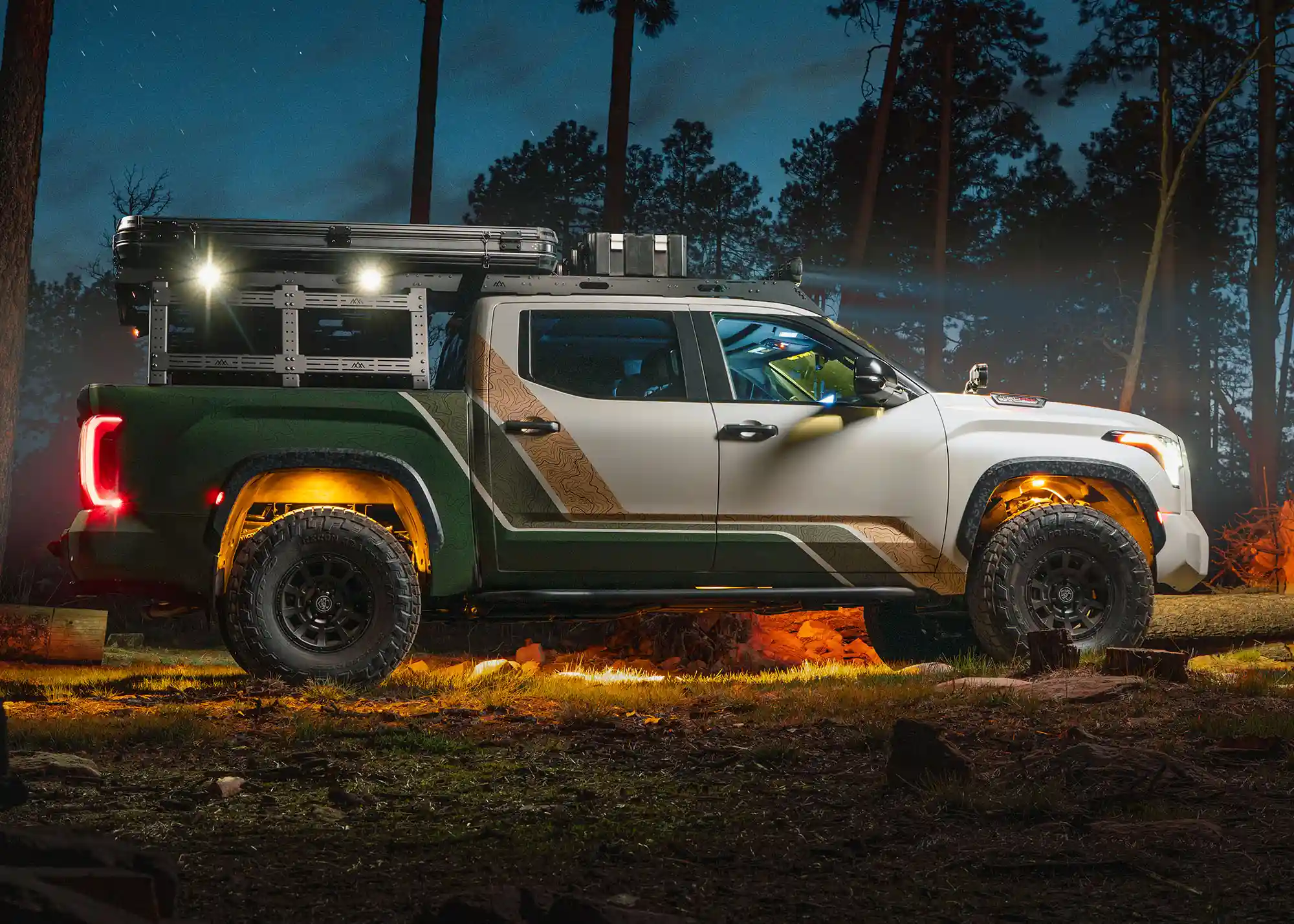 Toyota Tundra Bed Rack - DRIFTR Topper Add-on - Image 9