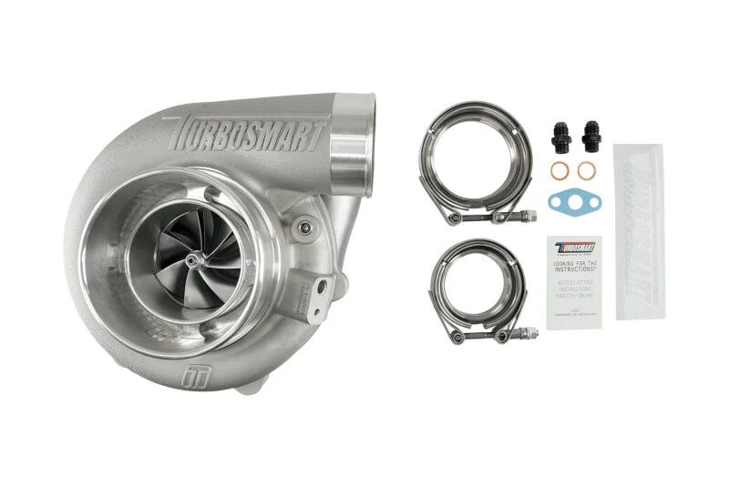 Turbosmart Water Cooled 6466 V-Band Inlet/Outlet A/R 0.82 External Wastegate TS-2 Turbocharger - Image 7