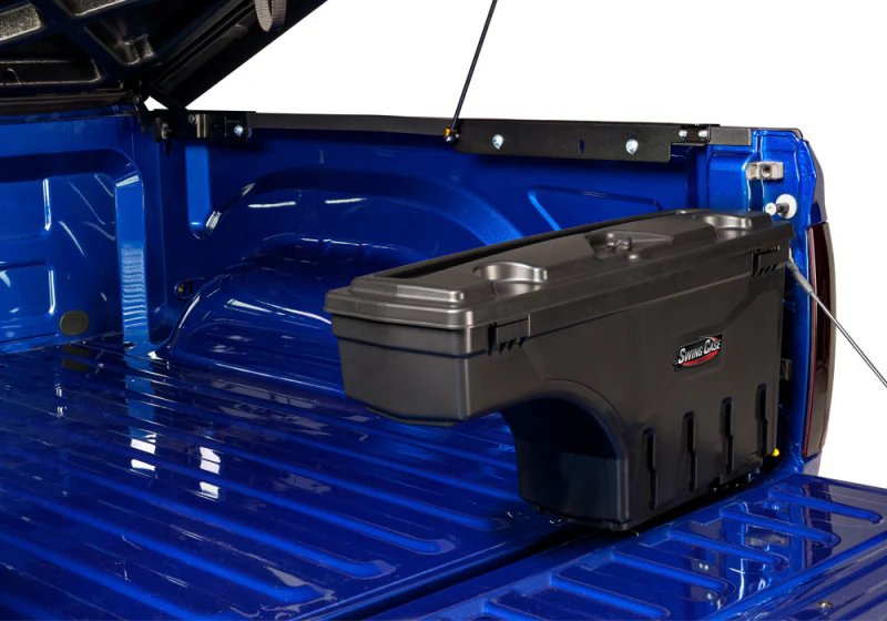 UnderCover 15-20 Ford F-150 Passengers Side Swing Case - Black Smooth - Image 7