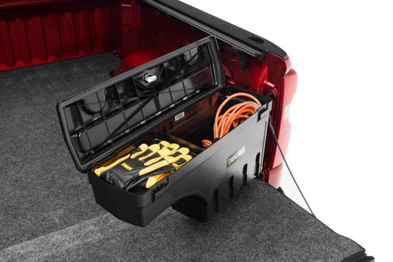 UnderCover 99-16 Ford F-250/F-350 Passengers Side Swing Case - Black Smooth - Image 14