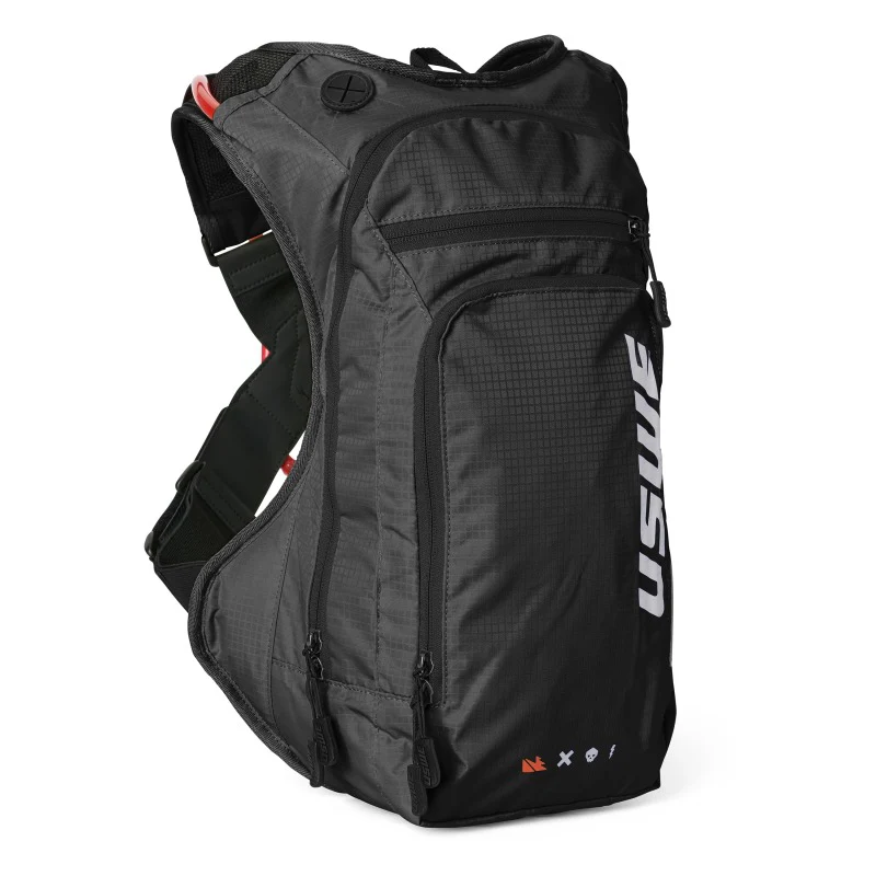 USWE Outlander Moto Hydration Pack 9L - Black - Image 3