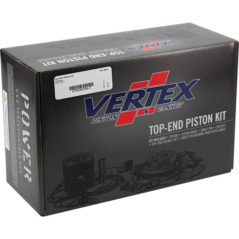 Vertex Piston 19-23 Yamaha YZ 85 85cc Top End Piston Kit - Image 4