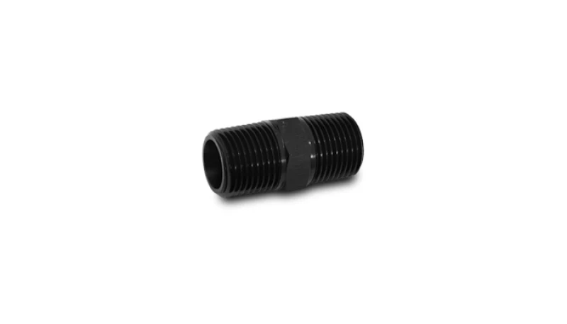 Vibrant 1/2in NPT x 1/2in NPT Straight Union Pipe Adapter Fitting - Aluminum - Image 5