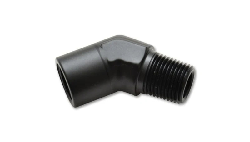 Vibrant 1/4in NPT Female to Male 45 Degree Pipe Adapter Fitting - Image 4
