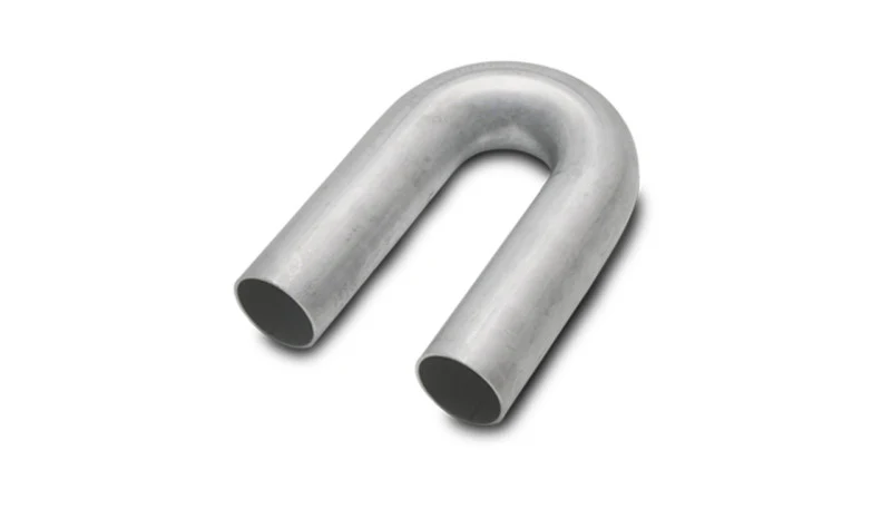 Vibrant 180 Degree Mandrel Bend 2in OD x 6in CLR 304 Stainless Steel Tubing - Image 2