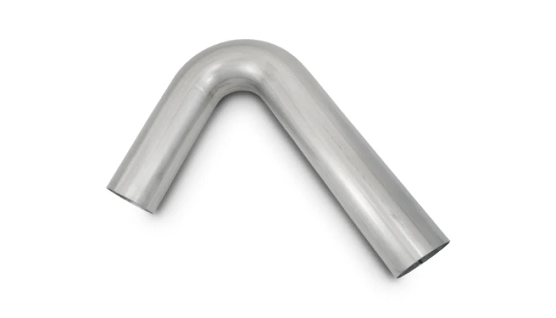 Vibrant 2.375in O.D. T304 SS 120 deg Mandrel Bend 4in x 12in leg lengths (3.5in Centerline Radius)