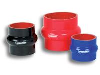 Vibrant 4 Ply Reinforced Silicone Hump Hose Connector - 1.5in I.D. x 3in long (BLACK) - Image 3