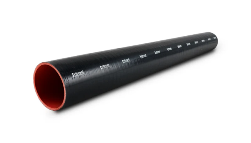 Vibrant 4 Ply Reinforced Silicone Straight Hose Coupling - 2in I.D. x 36in long (BLACK) - Image 4