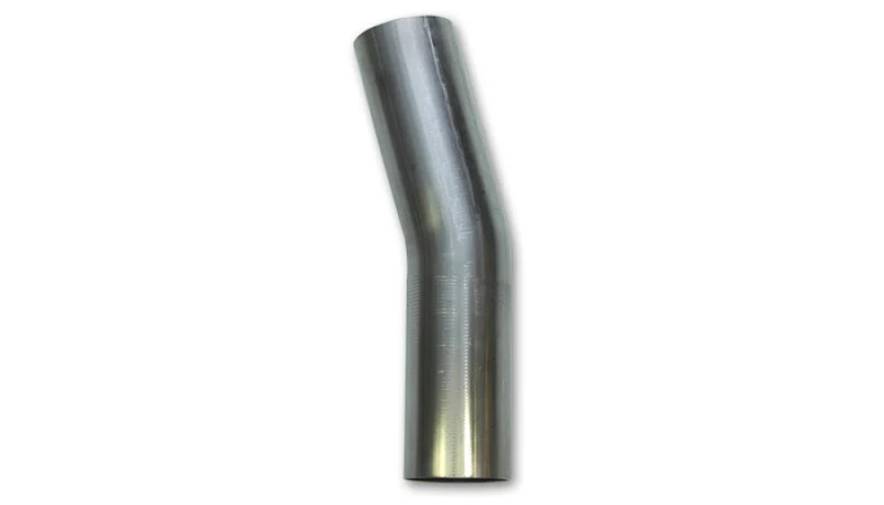 Vibrant 4in OD T304 SS 15 Deg Mandrel Bend 5in Leg Length (6in Centerline Radius) - Image 2