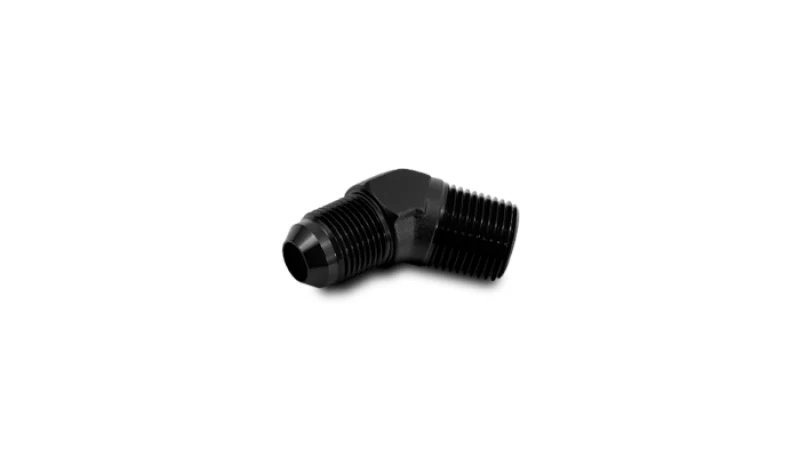 Vibrant -6AN to 3/8in NPT 45 Degree Elbow Adapter Fitting - Image 3