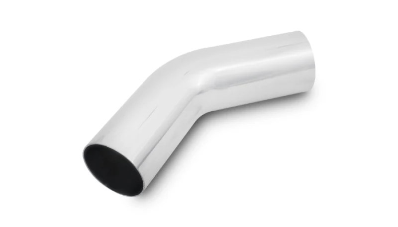Vibrant .75in O.D. Universal Aluminum Tubing (45 Degree Bend) - Polished - Image 3