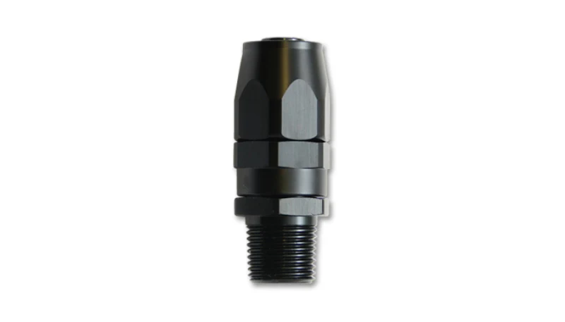 Vibrant -8AN Male NPT Straight Hose End Fitting - 1/2 NPT - Image 3
