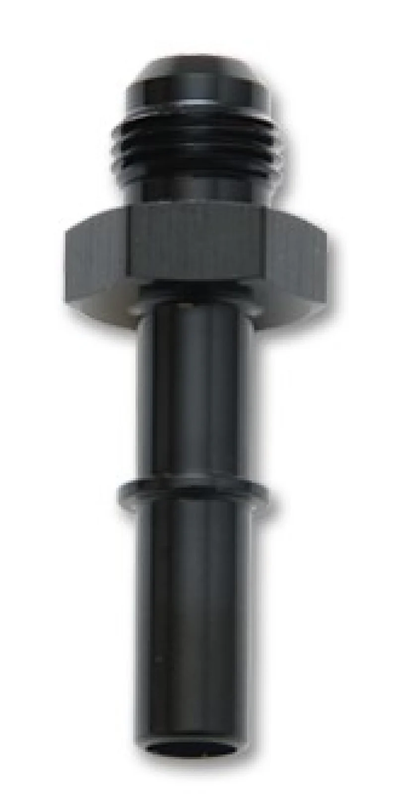 Vibrant -8AN to 5/16in Quick Connect Push On EFI Adapter Fitting - Black - Image 3