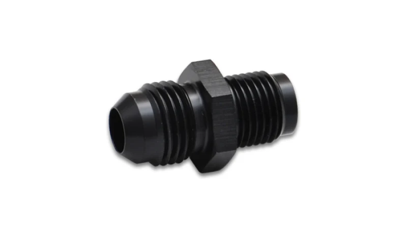 Vibrant Inverted Seat Adapter Fitting (-6AN x 11/16in-18) Aluminum - Black - Image 2