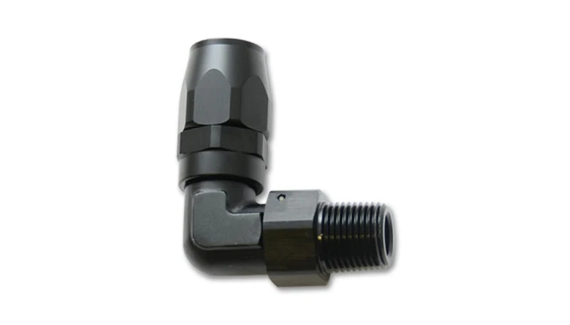 Vibrant Male NPT 90 Degree Hose End Fitting -8AN - 3/8 NPT - Image 3