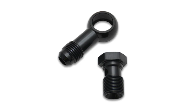 Vibrant Single -4AN 9/16-20 Aluminum Male Banjo Adapter Assembly - Image 2