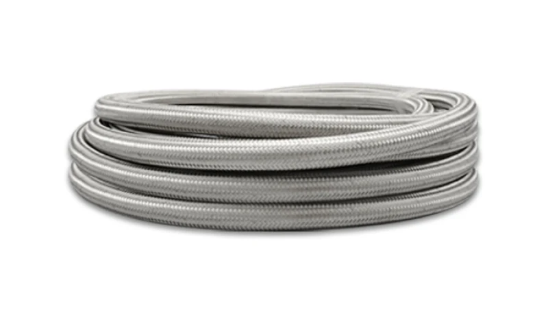 Vibrant SS Braided Flex Hose with PTFE Liner -8 AN (5 foot roll) - Image 2