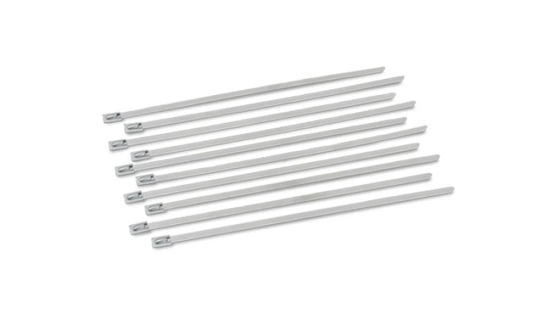 Vibrant SS Cable Ties 7.5in Long (10 cable ties / Pack)