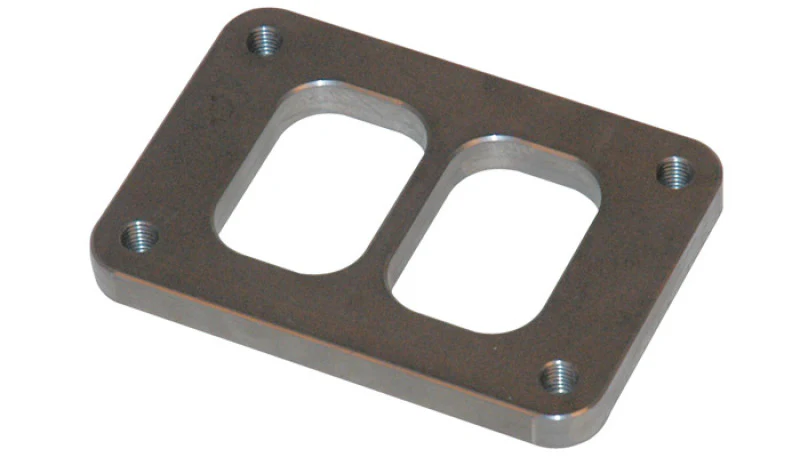Vibrant T06 Turbo Inlet Flange (Divided Inlet) T304 SS 1/2in Thick - Image 4