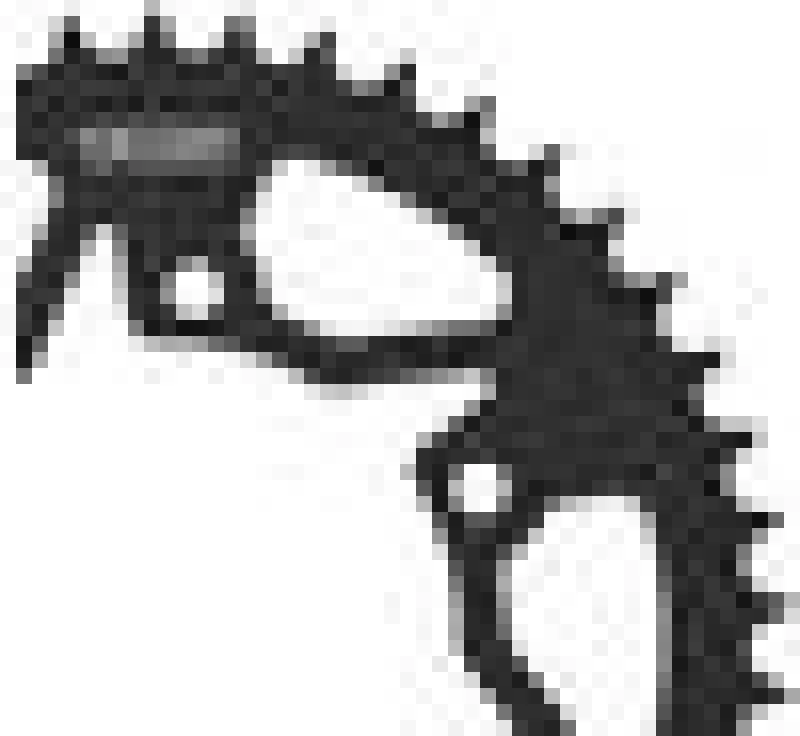 Vortex Racing Steel Rear Sprocket 520 43 Tooth- Black - Image 2