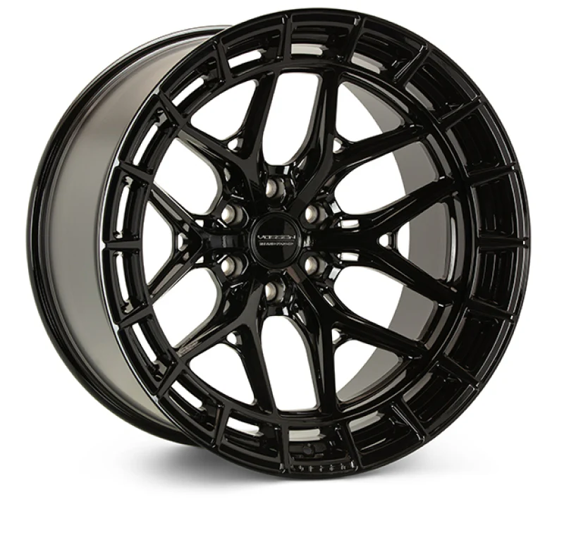 Vossen HFX-6 22x9.5 - 6x139.7 - ET30 - Deep - 95.1 - Gloss Black Wheel