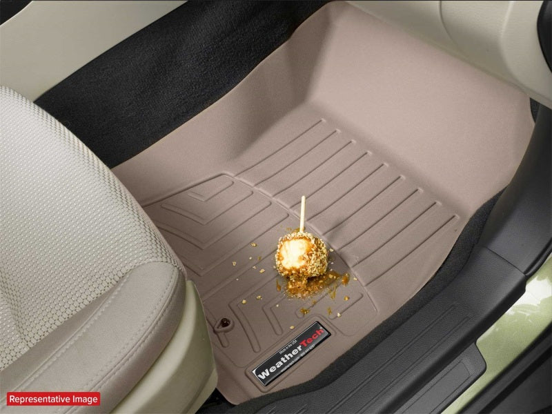 WeatherTech 07-11 Toyota Yaris Front FloorLiner - Black - Image 12