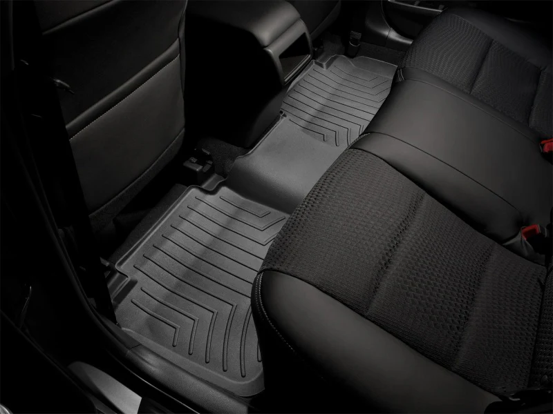 WeatherTech 07-13 Chevrolet Silverado Extended Cab Rear FloorLiner - Black - Image 4