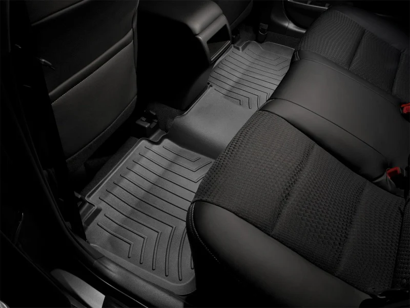 WeatherTech 07-13 Ford Edge Rear FloorLiner - Black - Image 5
