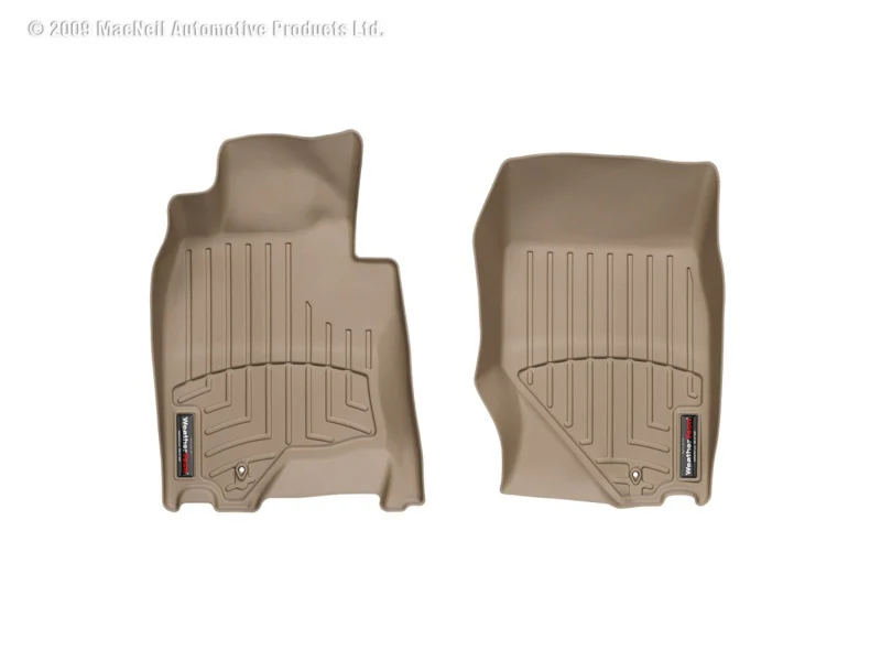WeatherTech 07-13 Infiniti G35 Front FloorLiner - Tan - Image 2