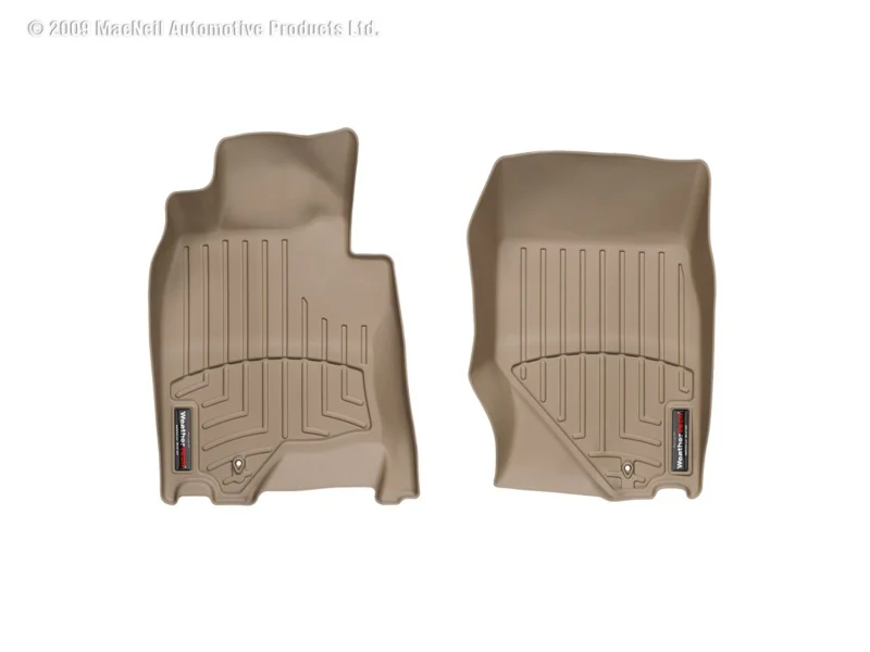 WeatherTech 07-13 Infiniti G35 Front FloorLiner - Tan - Image 3