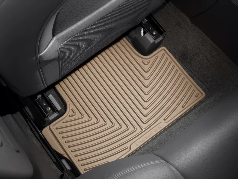 WeatherTech 07+ Volvo S80 Rear Rubber Mats - Tan - Image 5