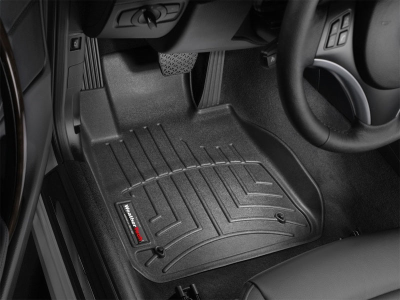 WeatherTech 08+ BMW 1-Series (E82/E88) Front FloorLiner - Black - Image 5