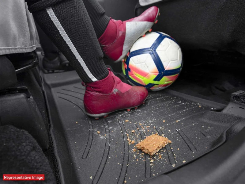 WeatherTech 10+ Volvo XC60 Front FloorLiner - Tan - Image 8