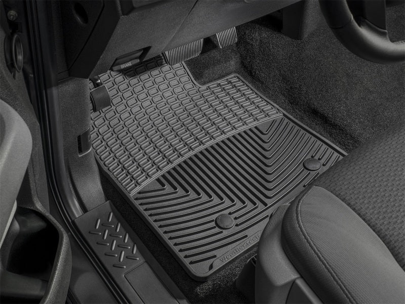 WeatherTech 12+ Ford Focus Front Rubber Mats - Black - Image 4