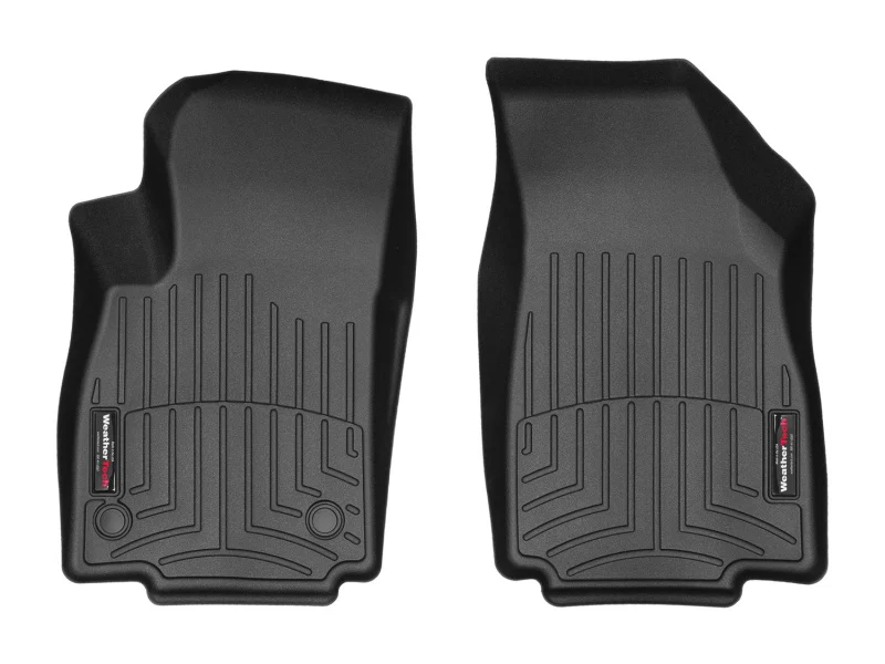 WeatherTech 13+ Buick Encore Front FloorLiner - Black - Image 2