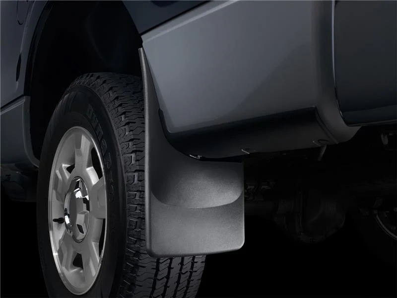 WeatherTech 13+ GMC Acadia No Drill Rear Mudflaps - Image 2