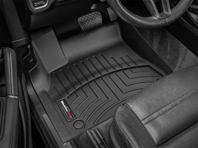 WeatherTech 17+ Porsche Cayenne Front FloorLiner - Black - Image 10