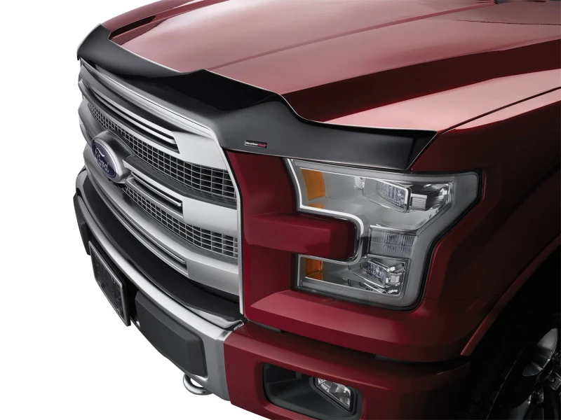 WeatherTech 2014+ Toyota Tundra Hood Protector - Black - Image 4